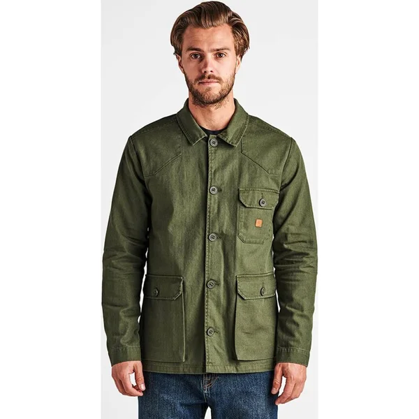 Roark Square Go Jacket Large::Dark Army