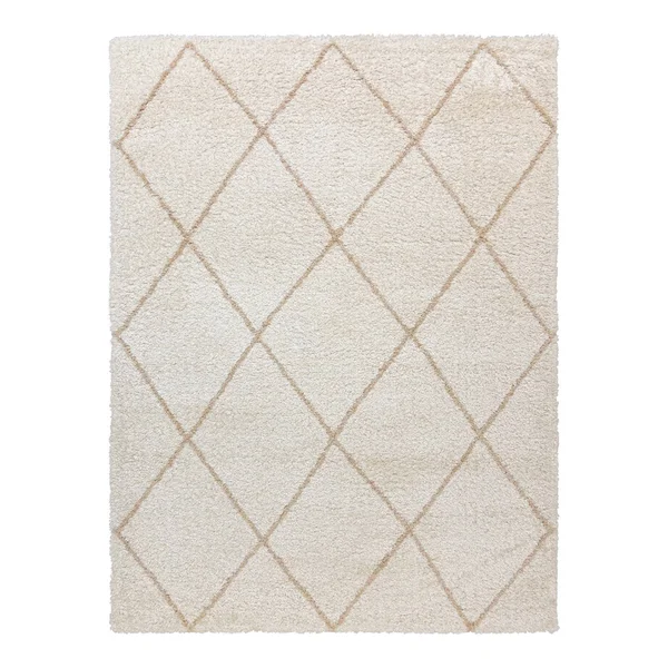 Gertmenian Thayer Shag Rug - Diamond Ivory, Size: 31 inchx72 inch Runner