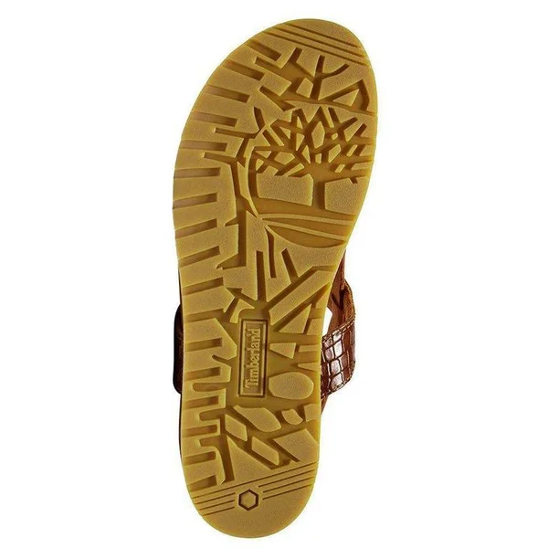 Timberland Malibu Waves Thong Sandals Orange Red Women - 39.5