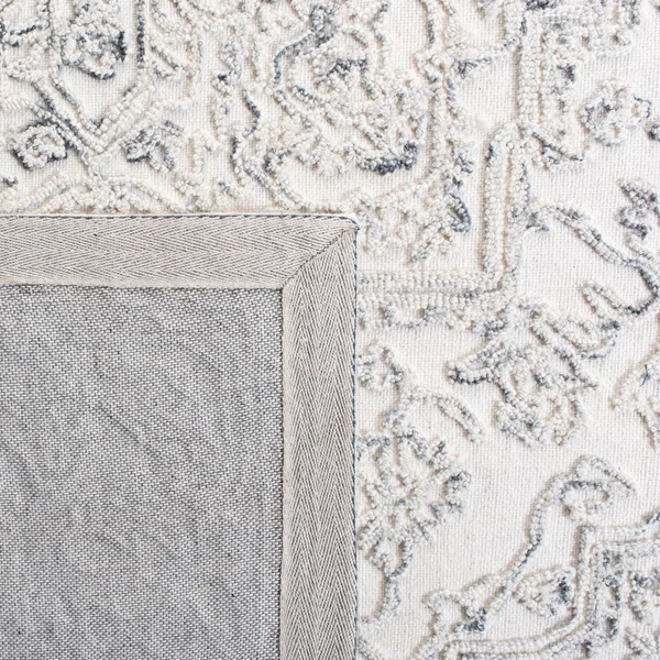 Safavieh Trace Rug Collection TRC302H - Ivory, Charcoal - 4' x 6'