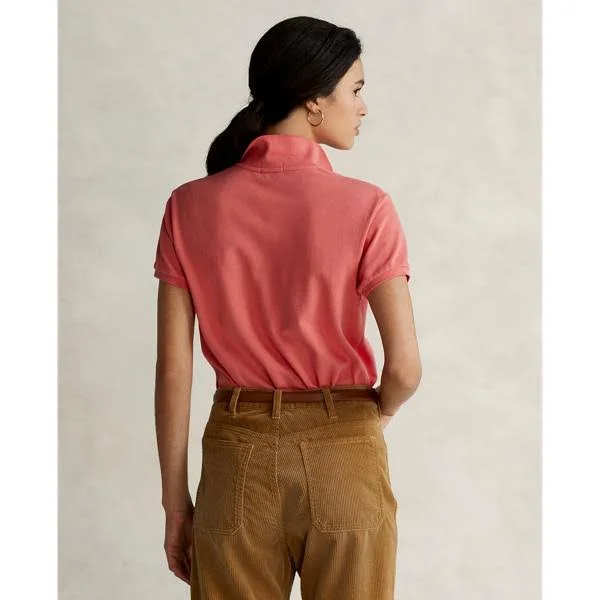 Classic Fit Mesh Polo Shirt