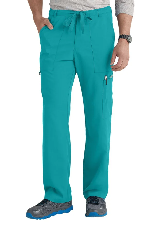 Grey&s Anatomy Men's 6-Pocket Utility Scrub Pants