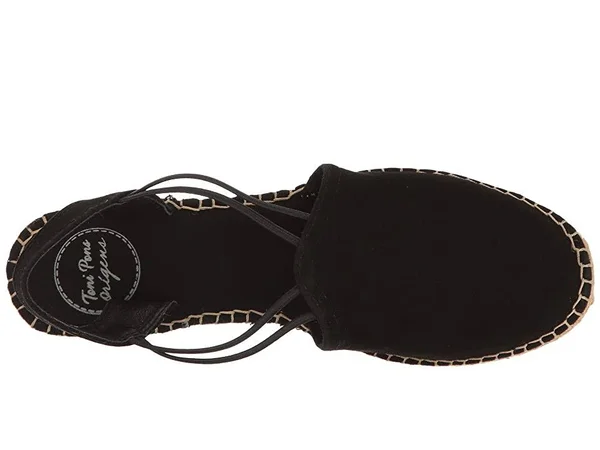 Toni Pons Tremp (Black Suede) Women's Shoes