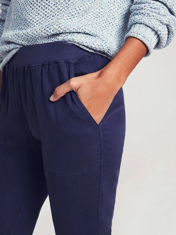 Faherty Women's Arlie Day Pant - Large - Navy