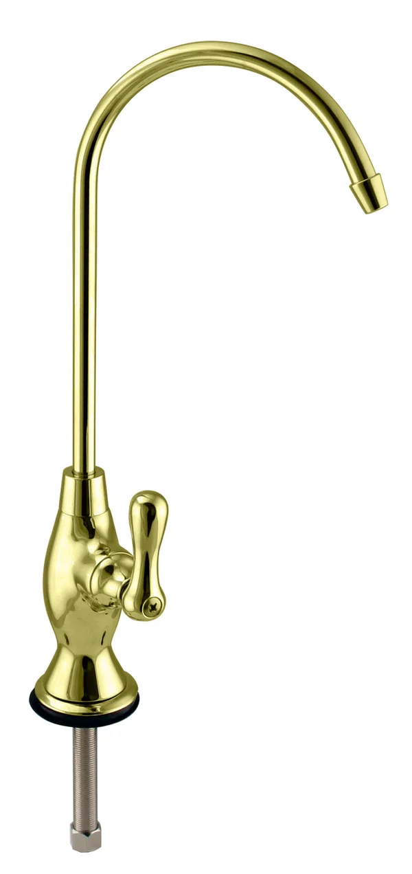 Westbrass Classic 10x22 Cold Water Dispenser Polished Brass D2033-NL-01