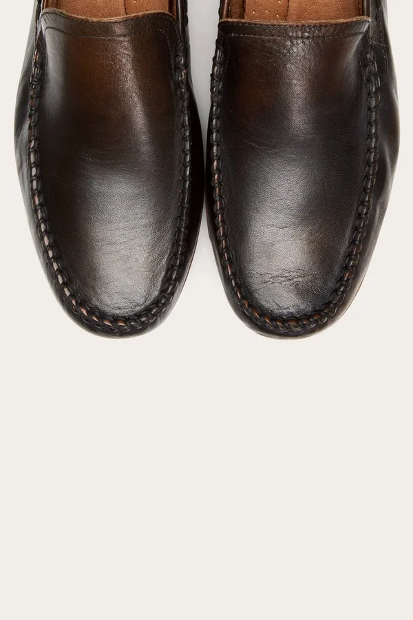 Frye Lewis Venetian Flats in Bronze, Men's Size 11.5