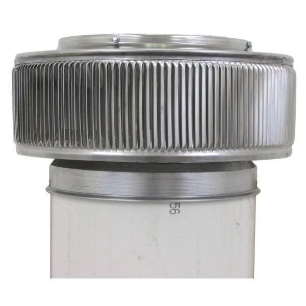 Aura PVC Vent Cap 10 inch Diameter (Mill Finish)