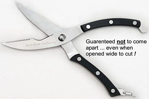 Poultry Shears Kitchen Scissors Heavyduty for Meat Bones Fish BBQ Lobster