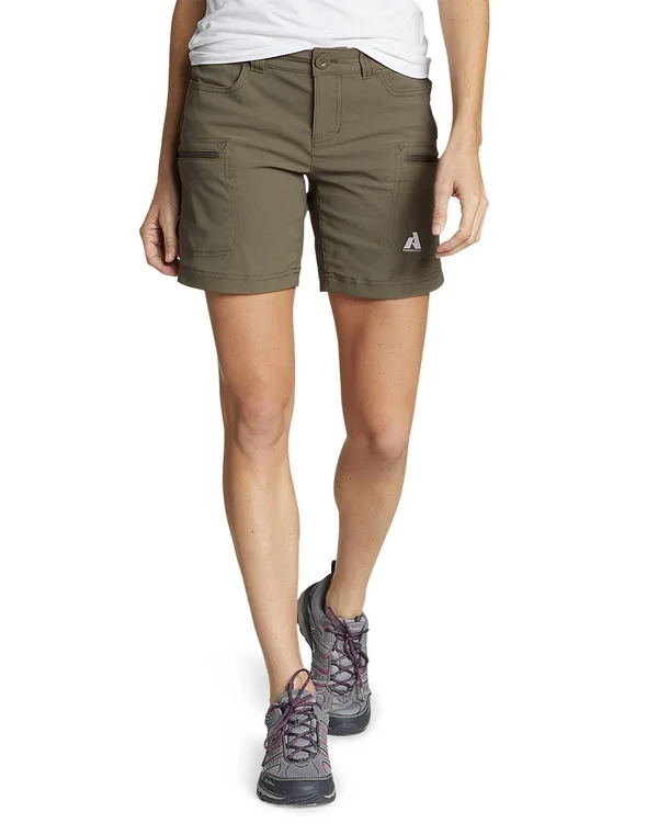 Eddie Bauer Women's Guide Pro Shorts - Green - 0 - Hiking Bottoms