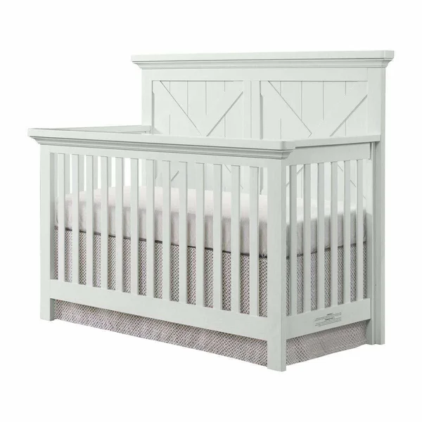 Westwood Design Tahoe 4 in 1 Convertible Crib - Sea Shell, Blue
