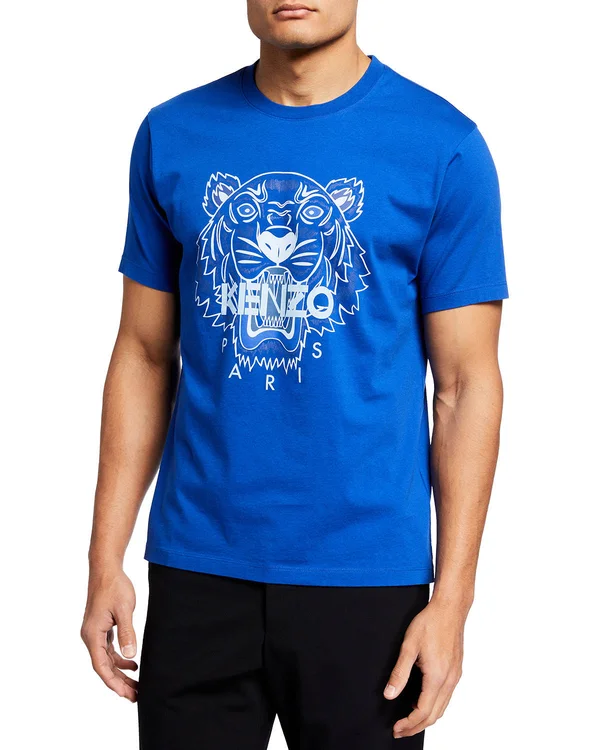Kenzo Blue Classic Tiger T-Shirt