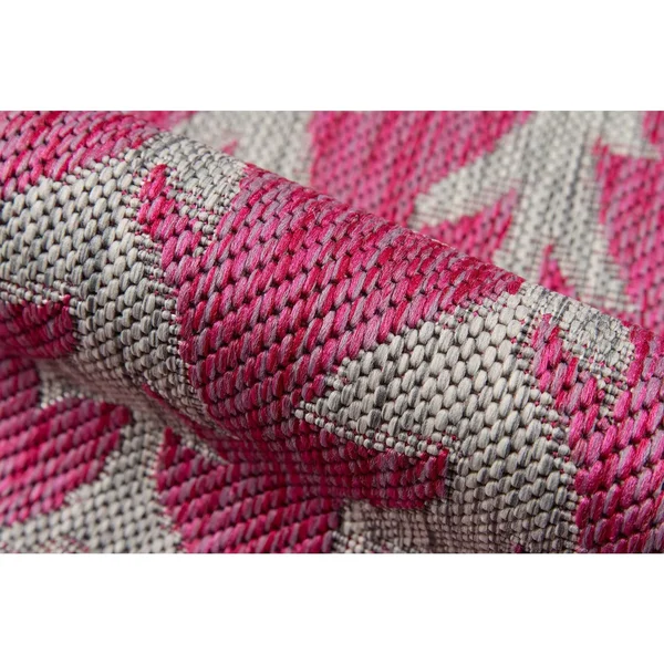 Momeni Villa VI-02 Area Rug - Fuschia, 2& x 10& Runner