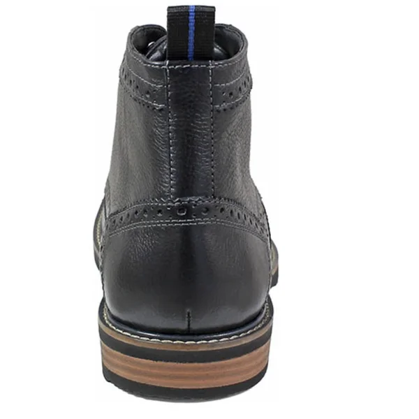 Men's Nunn Bush Odell Wingtip Chukka Boot - Size: 10, Black