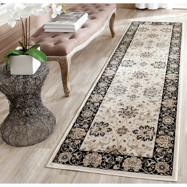 Safavieh Persian Garden Peg608D 4&0x22 x 5&7x22 Ivory - Black Area Rug