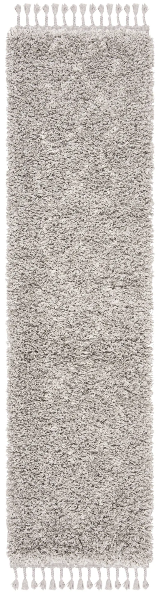 Safavieh Pro Lux Shag PLX435F 5&0x22 x 8&0x22 Grey - Cream Area Rug