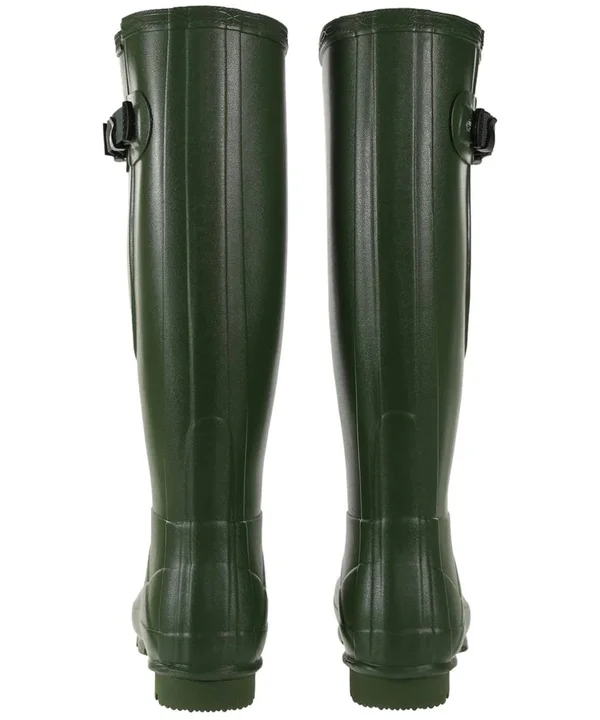 Hunter Norris Field Side Adjustable Women's Wellington Boots - Vintage Green