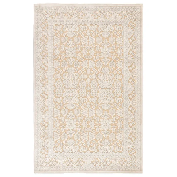 Maison Rouge Armitage Damask Beige/ Blue Area Rug - 5& x 7&6