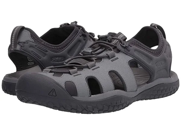 Keen Men's Solr Sandal - 11 - Steel Grey - Magnet