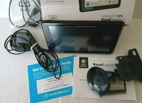 Rand McNally Road Explorer 7 6x22 Advanced Car GPS with Free Lifetime Maps