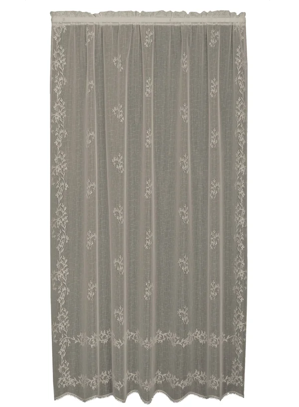 Heritage Lace 8220W-6096 60 x 96 in. Sheer Divine PANEL, White