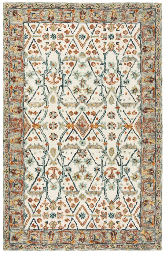 Safavieh Aspen APN308A Area Rug Ivory, Blue 2&3x22 x 7& Runner