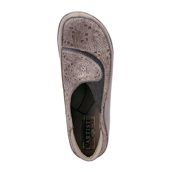 L&Artiste by Spring Step Women's BRANKLA Clog, Size: 35, Grey Multi