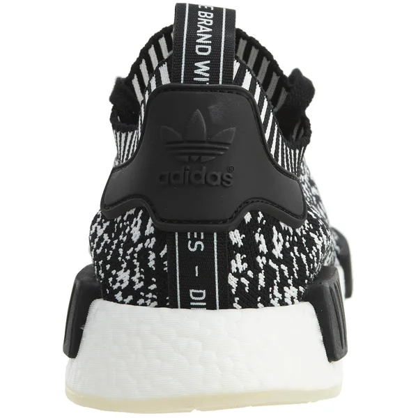 adidas Men's NMD R1 Primeknit Sneakers, Black/White, 8.5