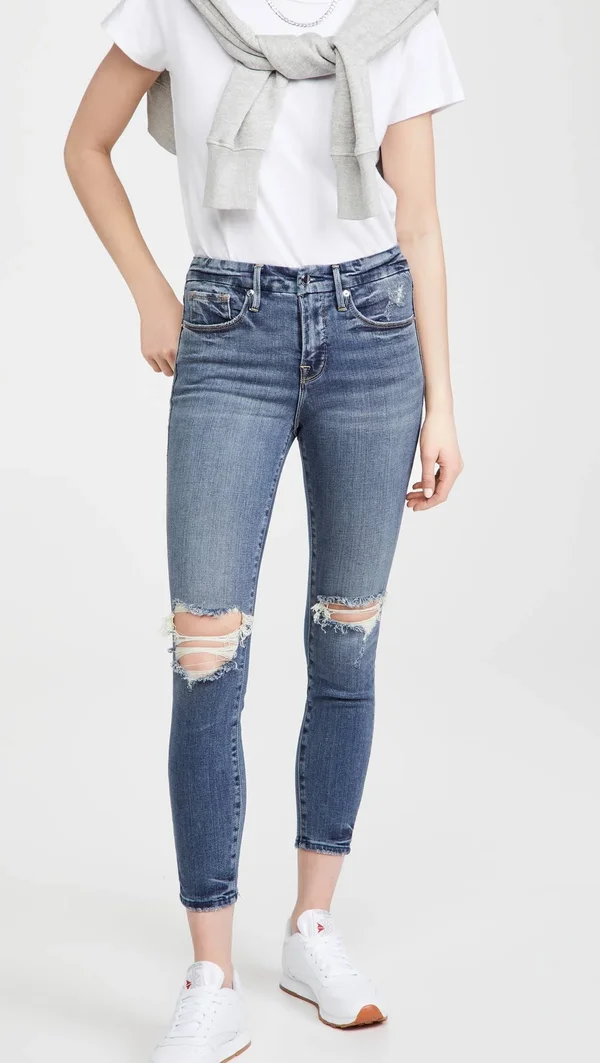 Good American Women's Good Legs Crop Jeans