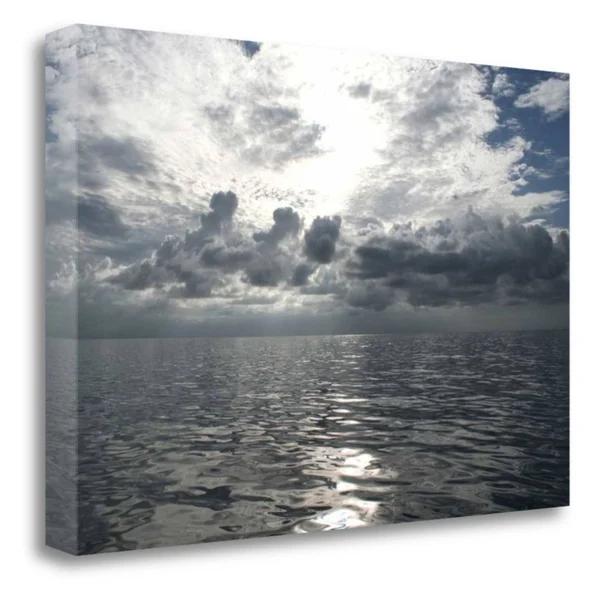 Tangletown Fine Art Atlantic Sunrise by Brent Anderson Canvas Wall Art