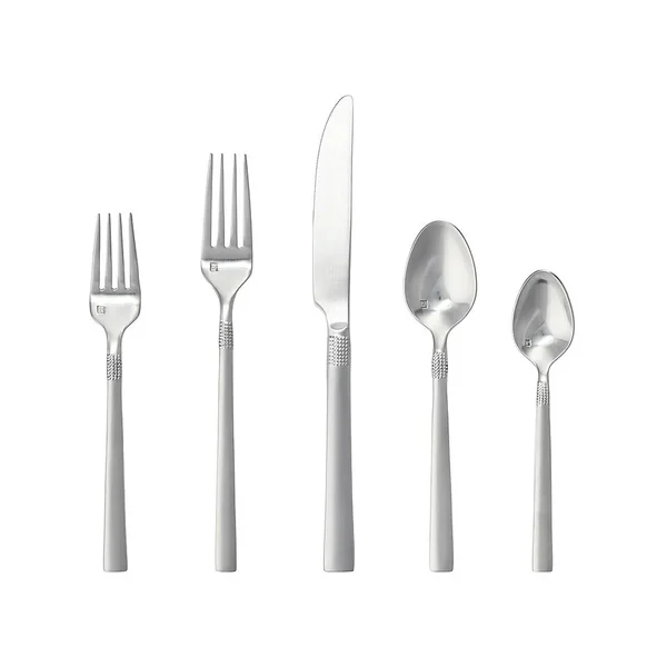 Neil Lane by Fortessa Trilliant 20-Piece Flatware Set Stainless Steel