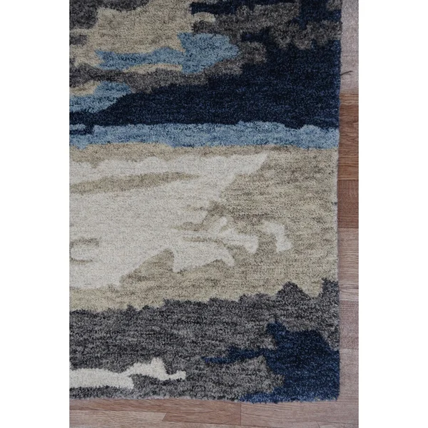 Amer Rugs Abstract ABS-4 Area Rug - 5' x 8' - Blue