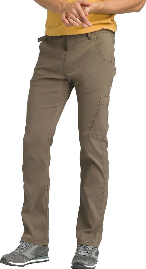 Prana Stretch Zion Straight - 38 - Mud - Men's Pants