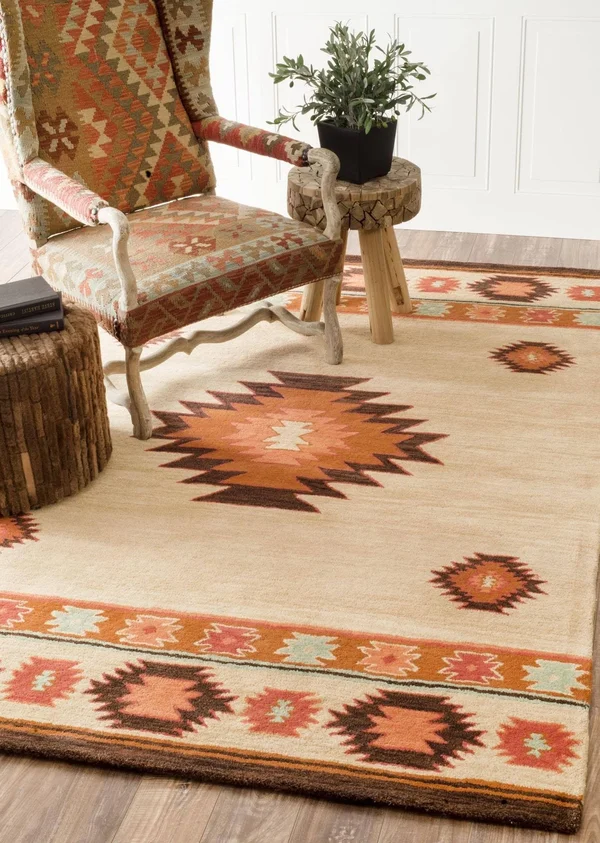 nuLOOM Spve04b Hand Tufted Shyla 6& x 9& Beige Area Rug