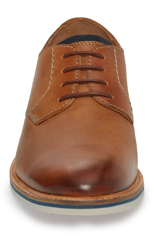 Clarks Men's Atticus Lace Oxford, Tan Leather, 9