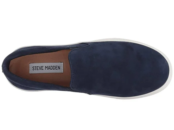 Steve Madden Gills Sneaker (Navy Suede) Women's Shoes