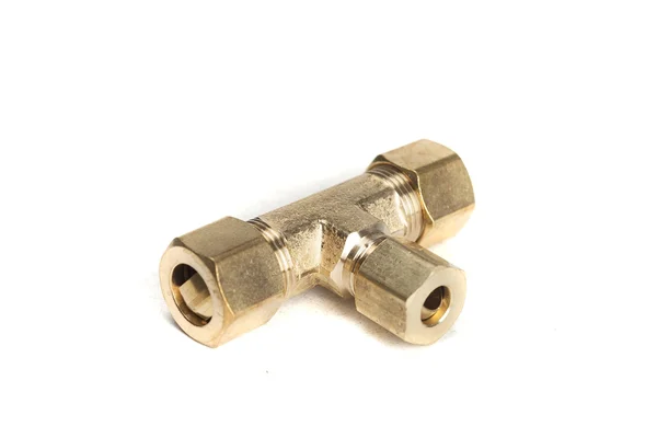 LTWFITTING 3/8-Inchx3/8-Inchx1/4-Inch OD Compression Reducing Tee - brass Compression Fitting(Pack of 20) HF64R664