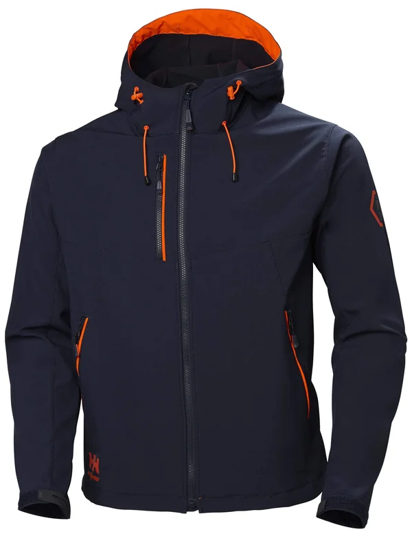 Helly Hansen Chelsea Evolution Hooded Softshell Jacket X-Small, Navy