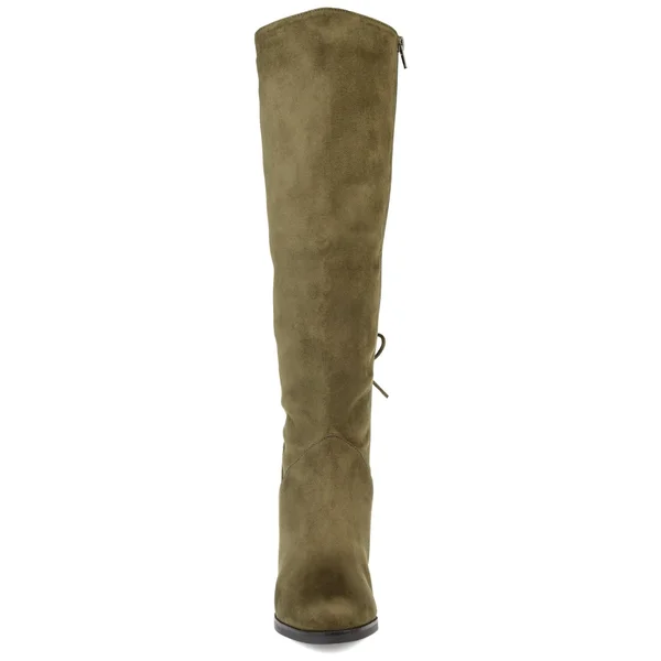 Journee Collection Women's Extra Wide Calf Leeda Boot - Taupe