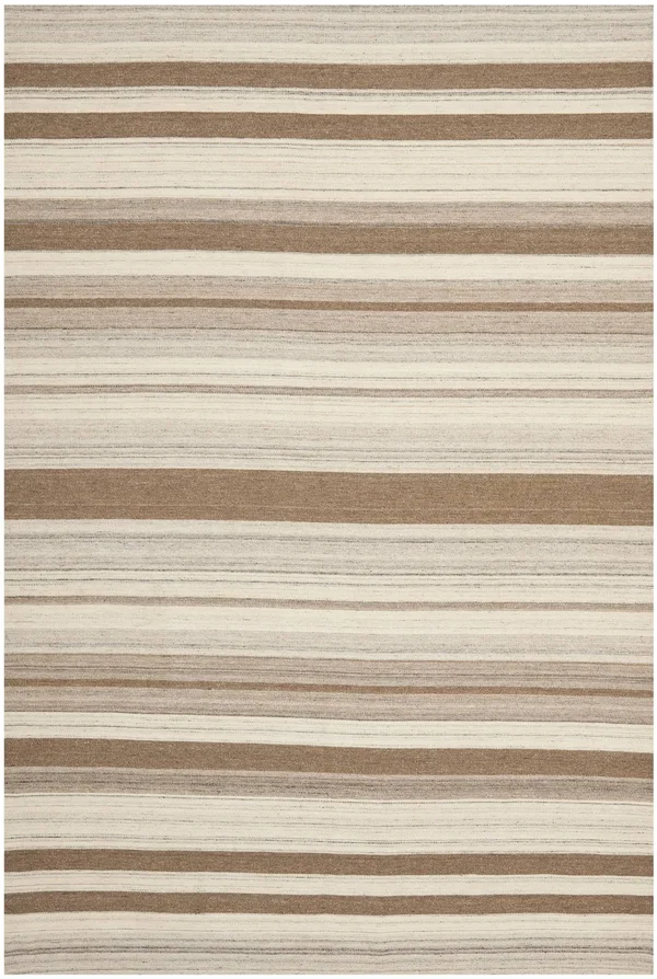 Safavieh 6& x 9& Dhurries DHU631A Natural - Camel Rug