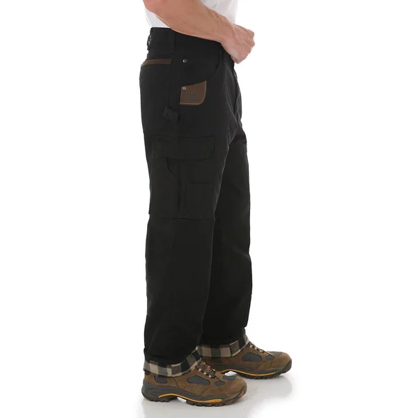 Wrangler Riggs Workwear Lined Ripstop Ranger Pant Black Size 32/L36