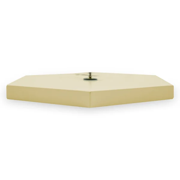 LeisureMod Manchester Cream Diamond Silent Non-Ticking Wall Clock