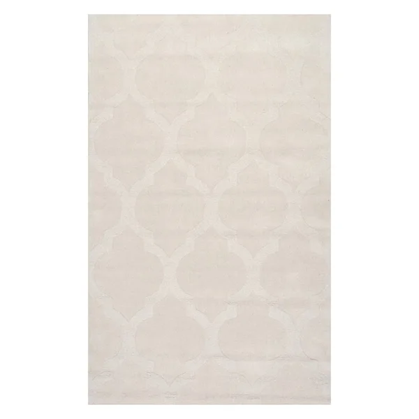 nuLOOM Hand Tufted Maybell Cream 5& x 8& Area Rug