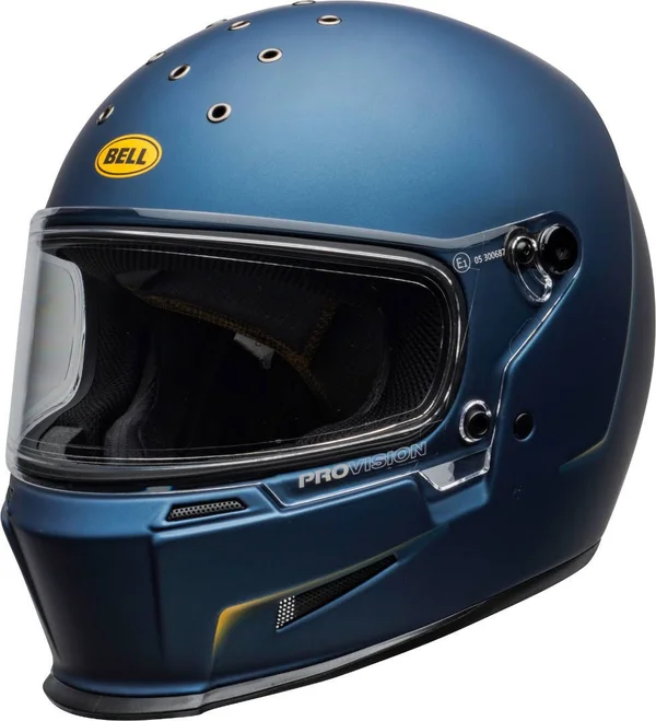 Bell Eliminator Vanish, Integral Helmet - Matt Blue/Yellow - Xs