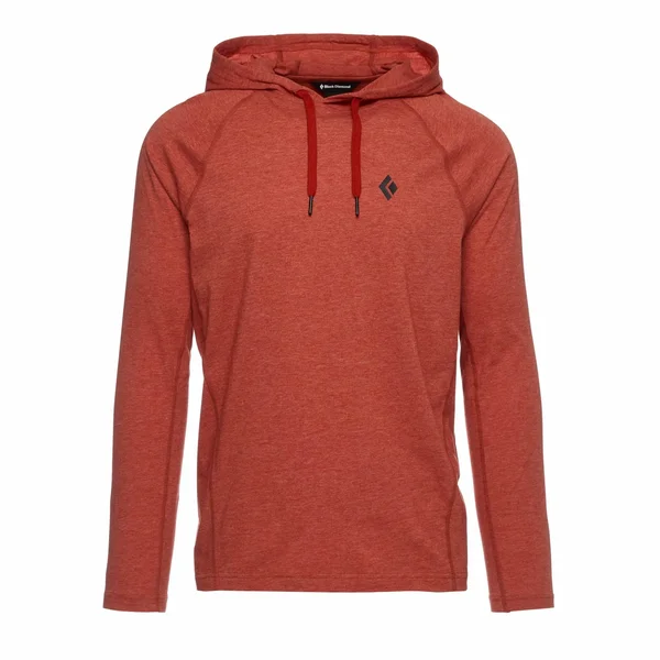 Black Diamond Men's Crag Hoody - Small - Red Rock