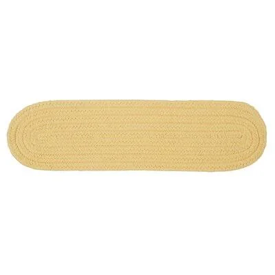 Winston Porter Mcintyre Pale Banana Stair Tread; Set of 13