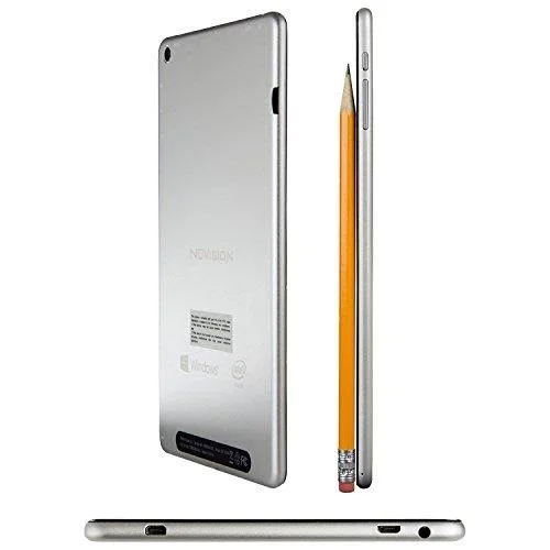 NuVision 8-Inch Full HD (1920 x 1200) IPS Touchscreen Tablet PC Intel Atom Z3735f Quad-core Processor 2GB Ram 32GB SSD eMMC, 8.80 x 4.90 x 0.40 in