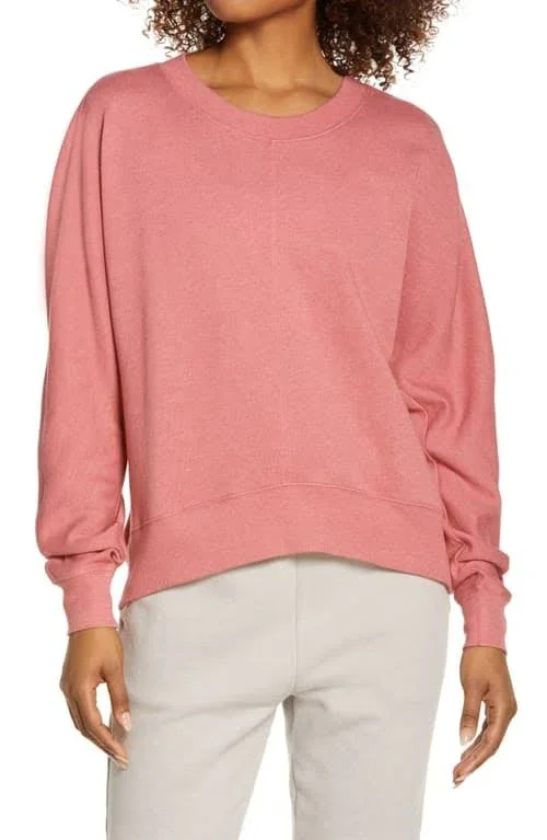 Women's Zella Carey Crew High/Low Sweatshirt