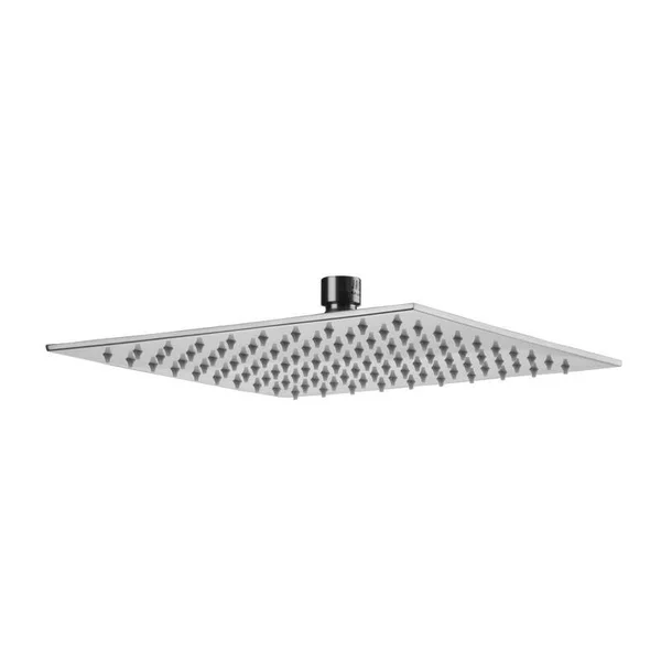 Jaclo Cubix 10x22 Wall/Ceiling Mount Single-Function Square Rain Machine Showerhead in Antique Copper - Flow Rate: 1.5 GMP, SKU