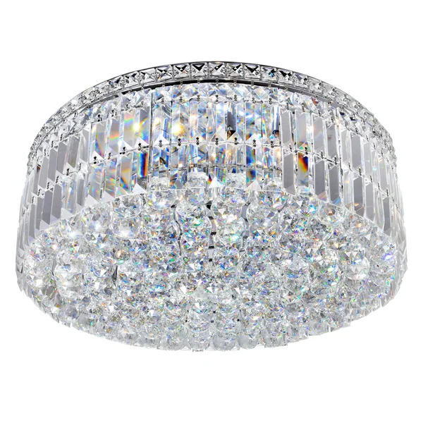 CWI Lighting 8006c24c-r Colosseum 10 Light Flush Mount with Chrome Finish