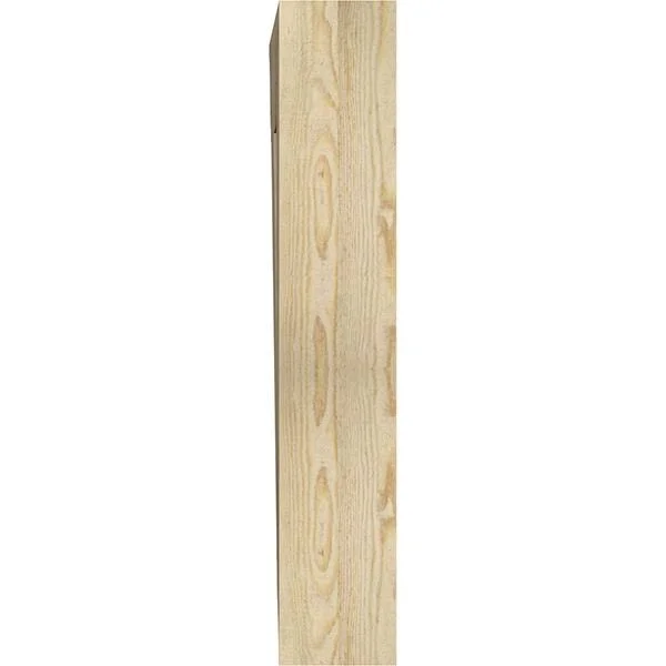 Ekena Millwork BKT06X26X34MRC01RDF 6x22W x 26x22D x 34x22H Merced Traditional Rough Sawn BRACKET, Douglas Fir